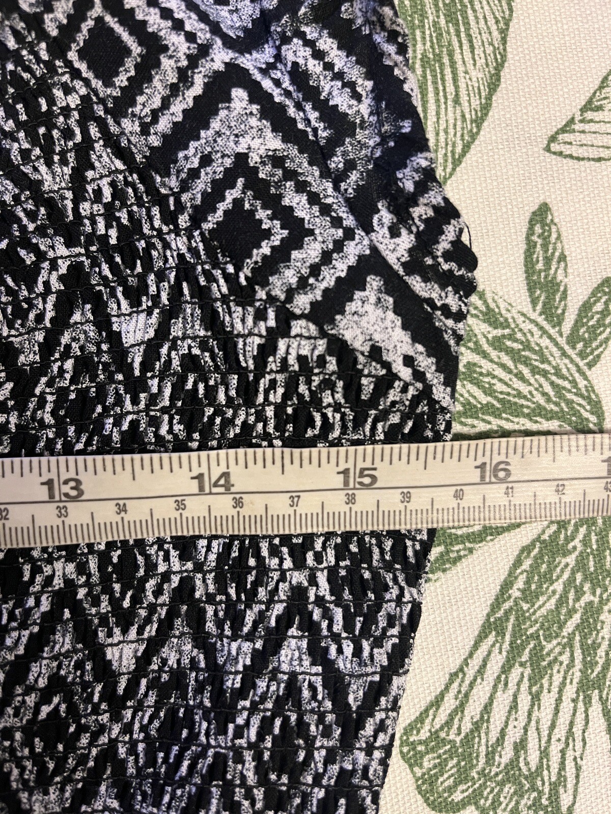 ✖️AEROPOSTALE Black Aztec Patterned Mini Dress U.… - image 15