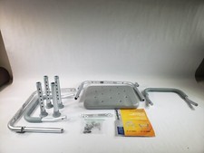 Medline Bath Bench with Arms, Shower or Bathtub Stool, Height Adjustable
