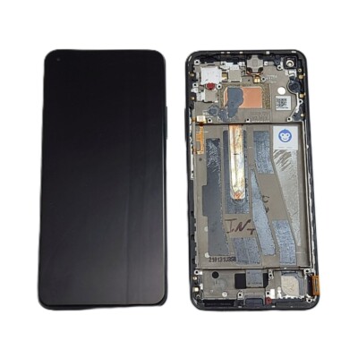 Écran pour Xiaomi Mi 11 Lite 4G LCD + Vitre Tactile + Châssis Xiaomi Noir