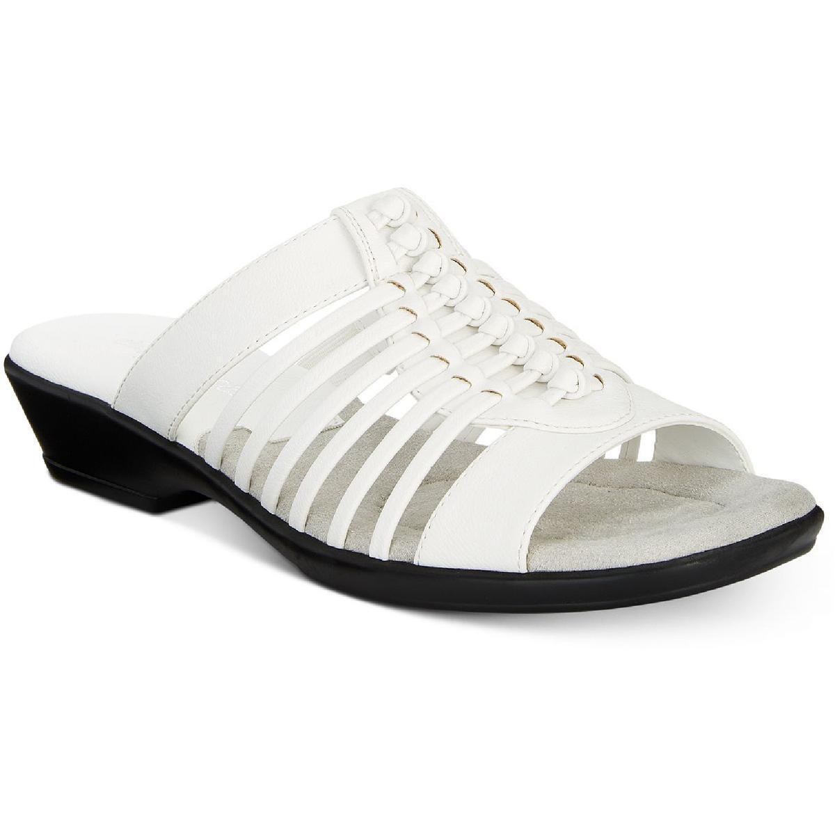 Легкие уличные женские босоножки Nola White Huarache 7.5 среднего размера (B,M) BHFO 8524