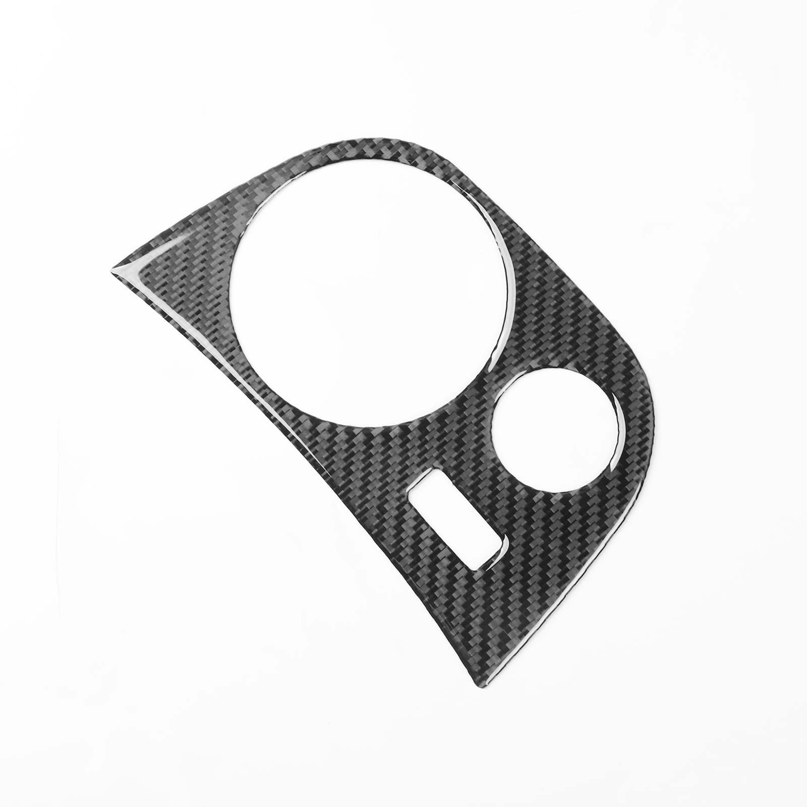 Real Carbon Fiber Cup Holder Trim For Seat Leon 05-12