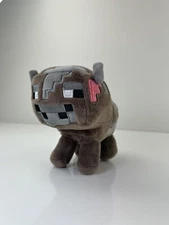 JINX Minecraft Baby Cow Plush Stuffed Animal Toy Plush Toy Brown Gray 5”