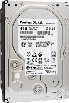 【WD Gold後継】ウェスタンデジタル WD Ultrastar 4TB Amazon | Western Digital HDD 4TB WD Gold エンタープライズ