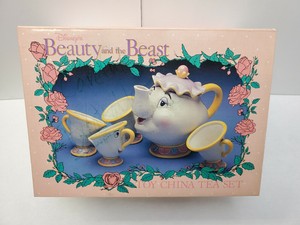 beauty and the beast toy china tea set