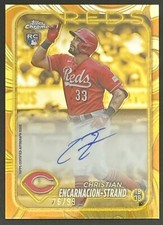 2024 Topps Chrome Gilded Christian Encarnacion-Strand Gold Auto /99 #CGA-CE 