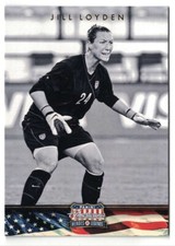 2012 Panini Americana Heroes & Legends #54 Jill Loyden - USA Women's Soccer