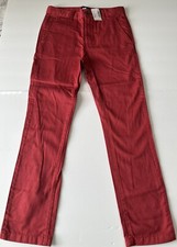 The Children's Place Boys Chino Pants 10 Red Adjustable Waist