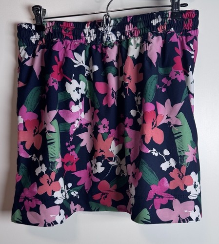 Speedo Women's UPF 50+ Stretch Water-Repellent Swim Skort Size Medium Flower - Picture 2 of 10