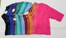 NEW! St. John's Bay Woman 5X Essential Tee 100% Cotton T-Shirt *Choose Color*