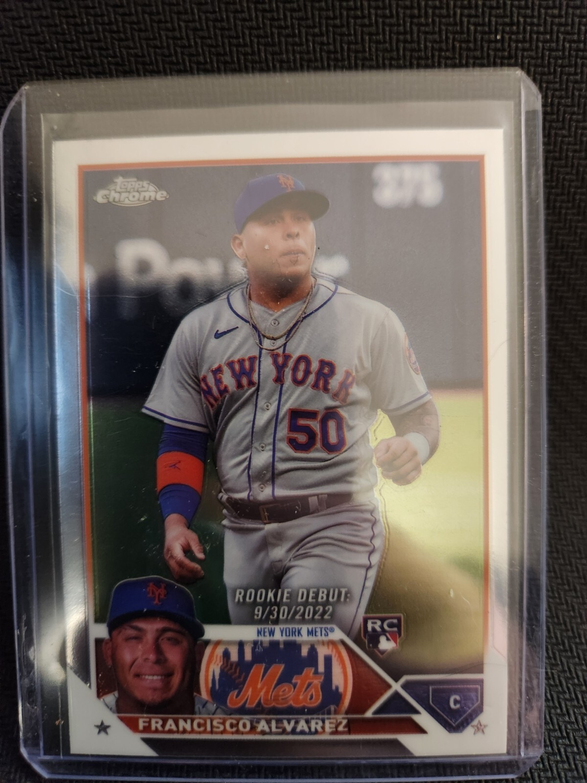 2023 Topps Chrome Update Debut Francisco Alvarez #USC103 Rookie RC