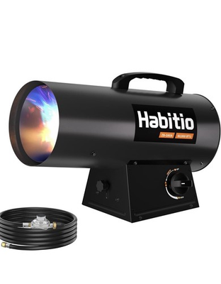 #ad 60000 BTU Forced Air Propane Heater Portable Torpedo Heater for Jobsite Gara $149.49