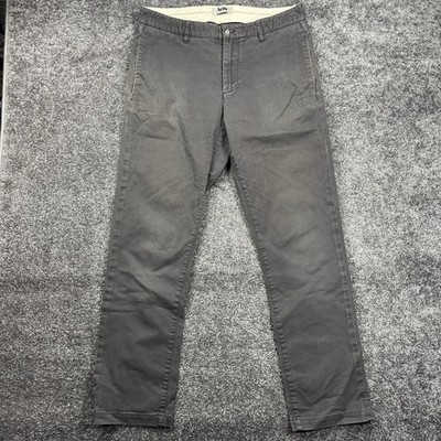 Acne Studios Chino Pants Men s EU 54 US 34x30 Gray Twill Straight Leg