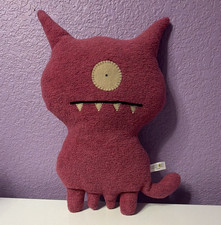 Vintage 2004 Uglydoll Ugly Doll Uglydog Pink Plush Stuffed Toy