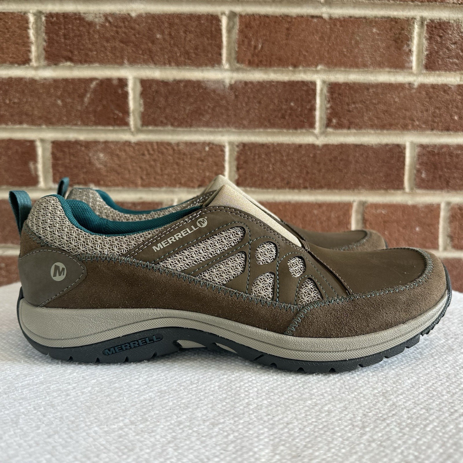 Merrell Scarpe Sneakers Donna Andean Moc Dragonfly Slip On Taglia 8