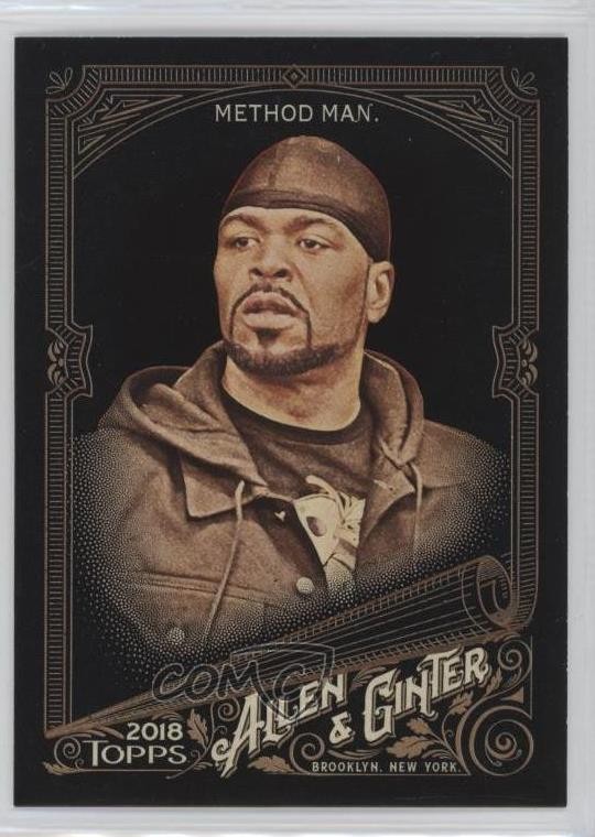 2018 Topps Allen & Ginter X Method Man #82 8nf