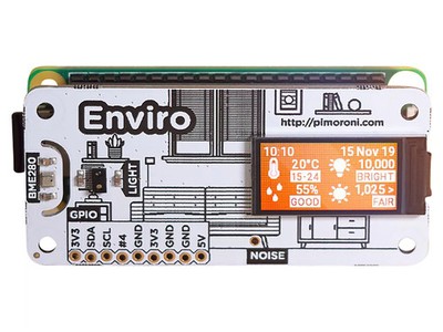 ENVIRO+ Air Quality Sensorkarte für Raspberry Pi