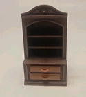 Playmobil Brown Victorian Bookcase w/ Drawers - Dollhouse Mansion Vintage