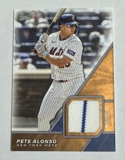 2026 Topps Series 1 Pete Alonso GAME USED 2 Color Jersey Relic #MLM-PA NY Mets