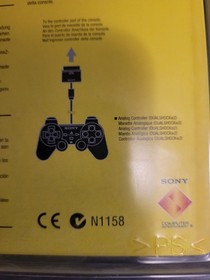 New Sony PlayStation 2 PS2 DualShock 2 Controller & 2 Memory Cards Black Sealed