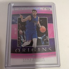 Luka Doncic 2023-24 Panini Origins Catapults Pink SSP 46/99 #17 Mavericks Lakers