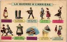 MILITARIA PATRIOTISM 14/18 old postcard [DTZ-16851]