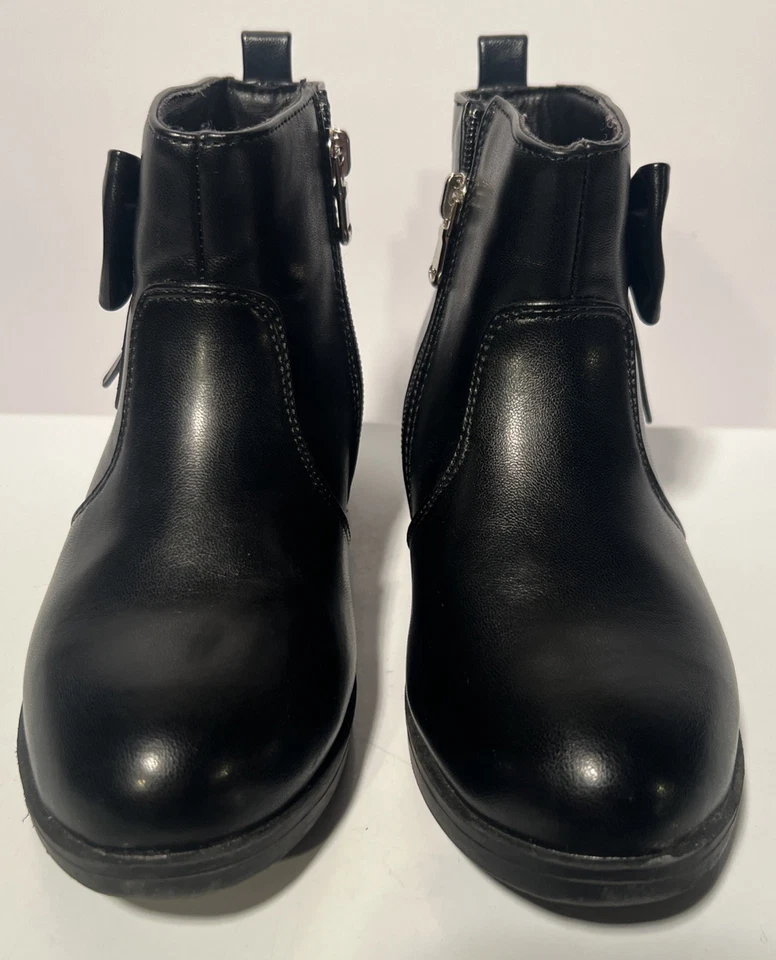 PANDANINJIA Niño Niña Sofía Dulces Botas Moño Cremallera Lateral Talla 1 Foto 3 de 4