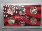 2004-s US Mint Silver Quarter 5 Coin Set w/ Box/COA. #53 w — photo 3
