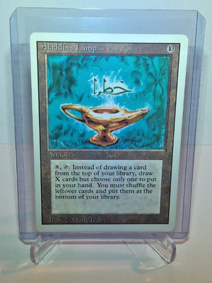 Aladdin's Lamp - MTG  - REVISED (3rd) - ENGLISCH -  1994 EX/LP Rare