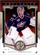 2015-16 Artifacts #111 Sergei Bobrovsky S /999 - HKY