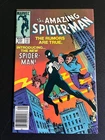 Amazing Spider-Man 252 Marvel Comics 1984 1st Black Costume News Stand Edition