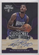 2015-16 Totally Certified Rookie Roll Call 94/99 Willie Cauley-Stein Auto 0eo6