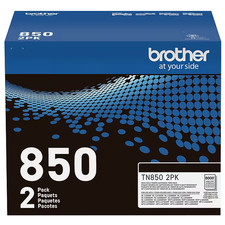 Brother TN-850 Black Toner High Yield Cartridge TN8502PK NEW
