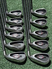 Callaway Big Bertha 2002 Irons Set 11pcs 2-10 PW SW RCH 75i Firm Flex RH Mens RH