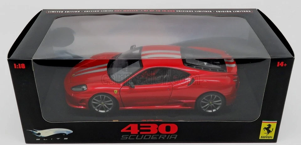 Ferrari F430 Scuderia 2007 Elite Hotwheels L2973 1/18 Foto 3 de 4