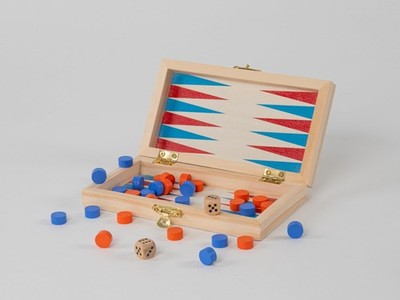 Recent Toys On-The-Go Backgammon Travel Board Set Game -Travel Backgammon Set wi