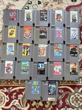 Nintendo NES Entertainment System Console Bundle w/ Controllers, Zapper, Games