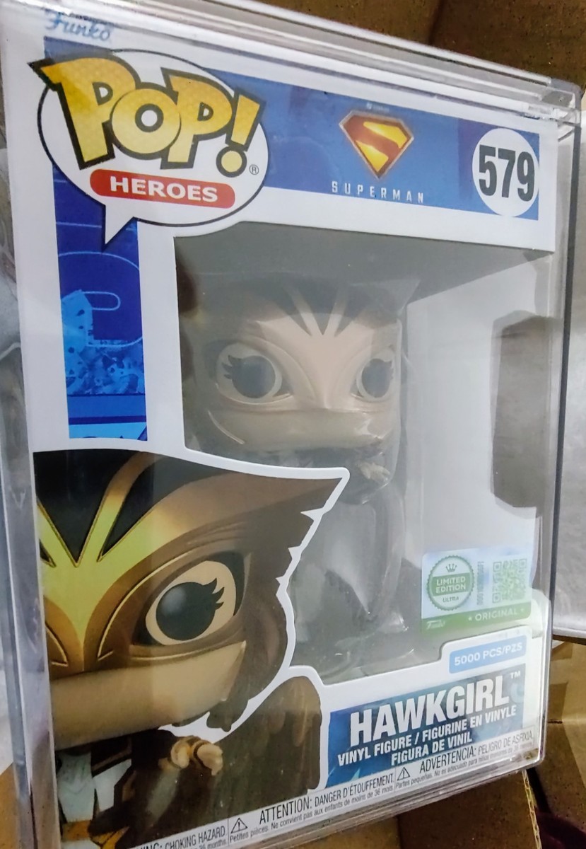 Funko Pop! DC Superman HAWKGIRL 579 LE 5000 Hard Case SOLD OUT | eBay