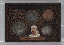 2025 Goodwin Champions Birth Year Quad Coinage 28/50 Hannah Hidalgo #BYQR-45 6o2