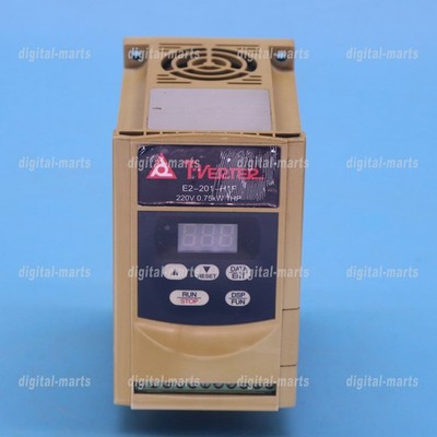 TECO 1PS Used Taian E2-201-H1F 220V 0.75KW inverter FAST SHIPPING
