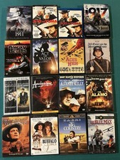  8 Western  War DVD LOT PICK  CHOOSE  5 Flat Combined Shipping