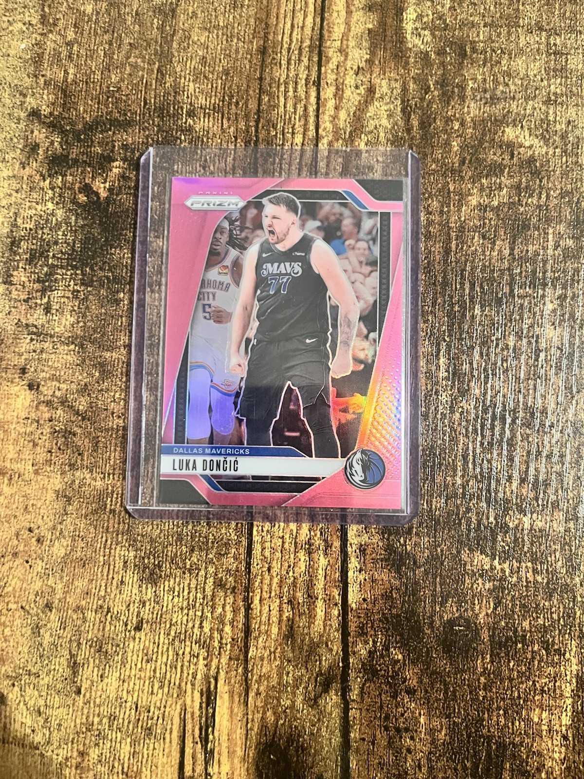 2024-25 Panini Prizm Luka Doncic #89 Pink Prizm /249 Parallel Mavericks