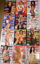 Playboy Magazine 2003 (all 12) feat. Cindy Crawford & Daryl Hannah