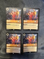Gaston 15/207 Superior Archer Reg X4 Disney Lorcana Attack Of The Vine Playset