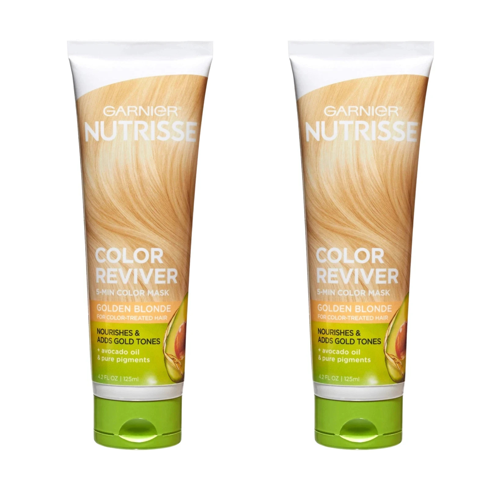 Reviver 5-min Color Hair Mask Golden Blonde 4.2 Oz 2 Pack
