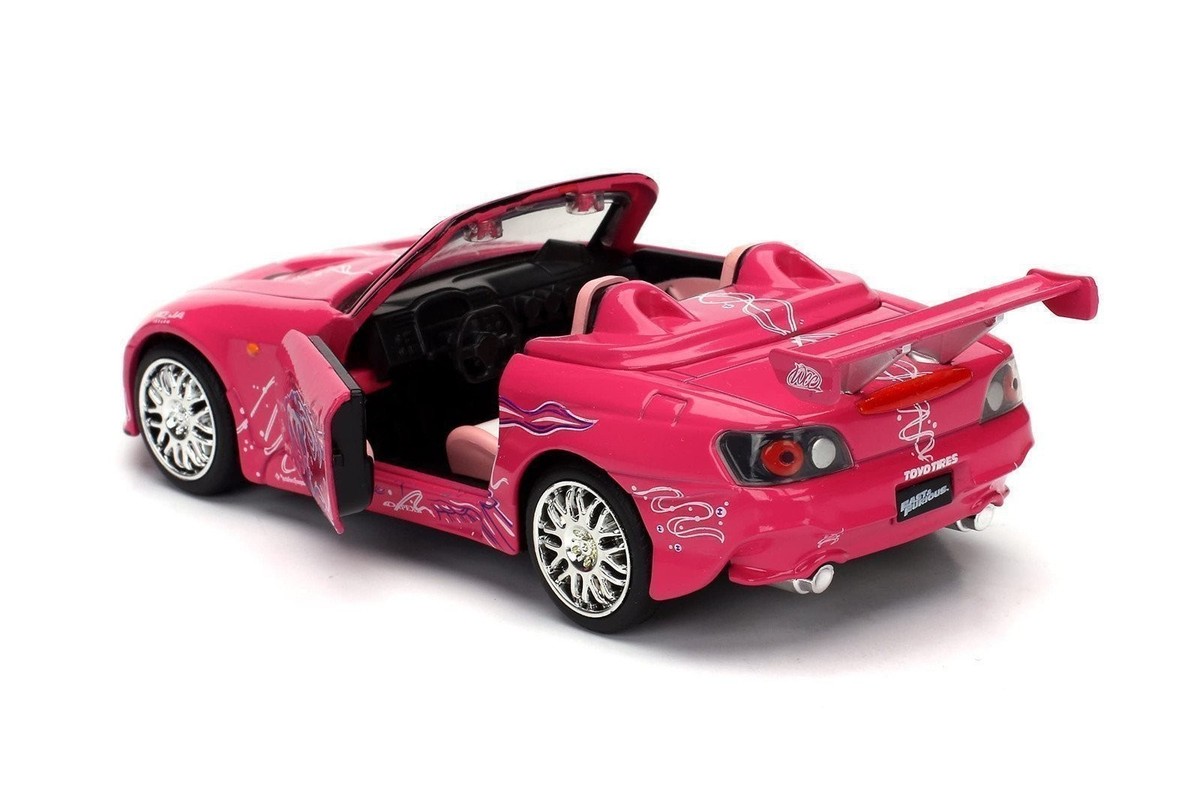 Jada Toys 1995 Sukis Honda S2000 Fast & Furious 1:32 Scale - Pink