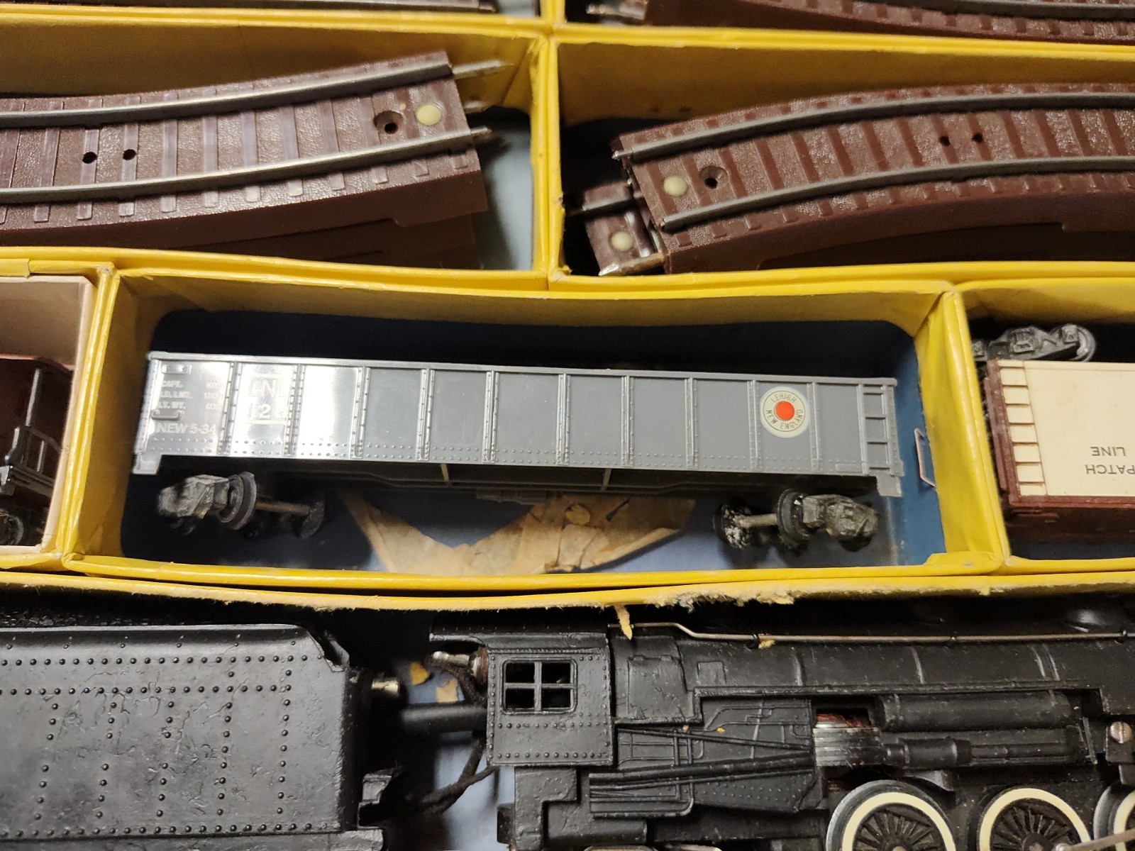 Gilbert American Flyer Tru-model Train Set MODEL HO 140 5 Cars | eBay