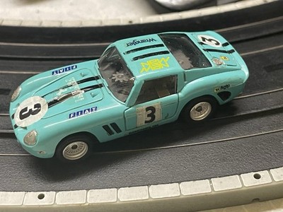 Faller AMS, Ferrari 250 GTO Rennausführung Bauer T-Jet Chassis Felgen Reifen Neu