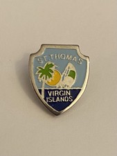 St. Thomas Virgin Islands Lapel Pin P138