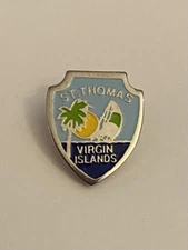 St. Thomas Virgin Islands Lapel Pin P138