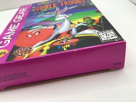 Bugs Bunny in Double Trouble Sega Game Gear Complete w/Manual CIB Rare